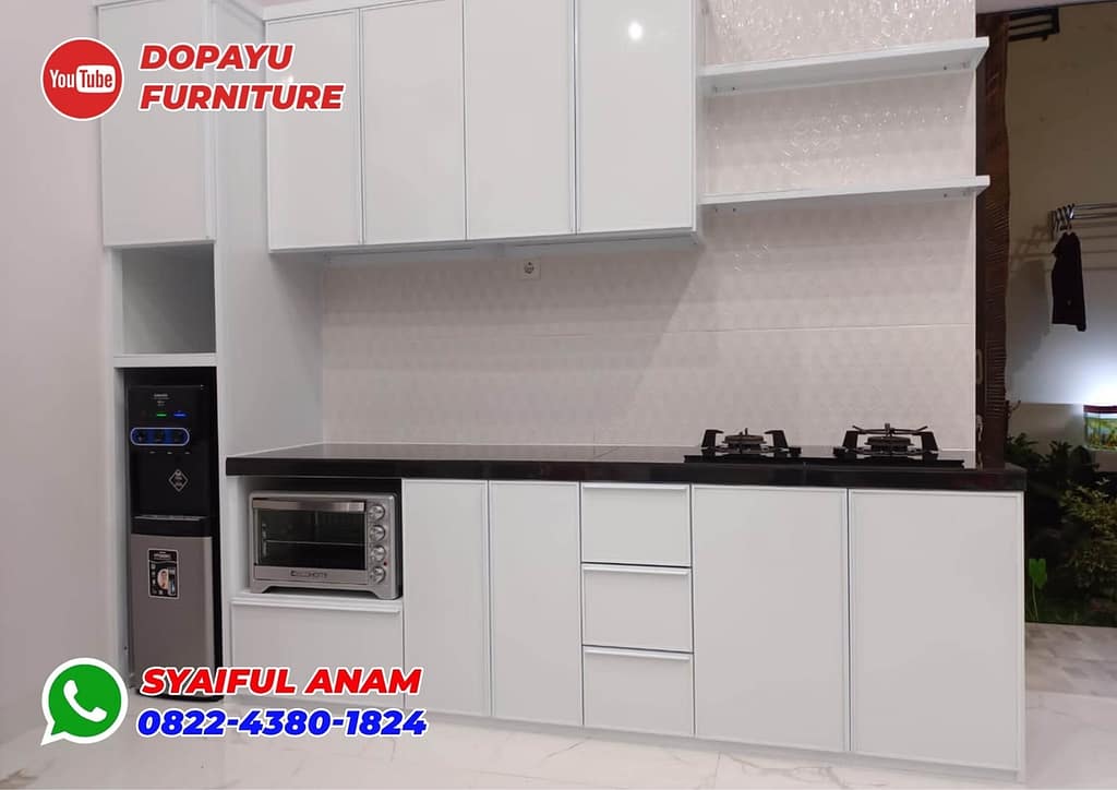 Jasa Pembuatan Kitchen Set Minimalis Di Sidoarjo Dopayu Furniture